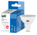 სანათი შუქდიოდური MR16 სოფიტი 5ვტ 230ვ 6500კ GU5.3 IEK
