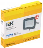 პროჟექტორი შუქდიოდური СДО 07-30 IP65 რუხი IEK - Image 2