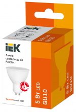 ნათურა შუქდიოდური PAR16 სოფიტი 5ვტ 230ვ 3000კ GU10 IEK - Image 3