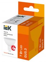 სანათი შუქდიოდური MR16 სოფიტი 7ვტ 230ვ 3000კ GU5.3 IEK - Image 3