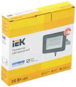 პროჟექტორი შუქდიოდური СДО 07-20 IP65 რუხი IEK - Image 2